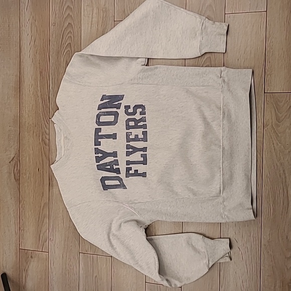 CHAMPION Reverse Weave Dayton Flyers Cotton Blend Mens Sz S Crewneck Sweater‎